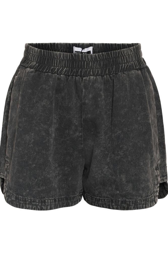 NMOREGON NW DENIM ACID SHORTS BL 27034181 BLACK/WASHED